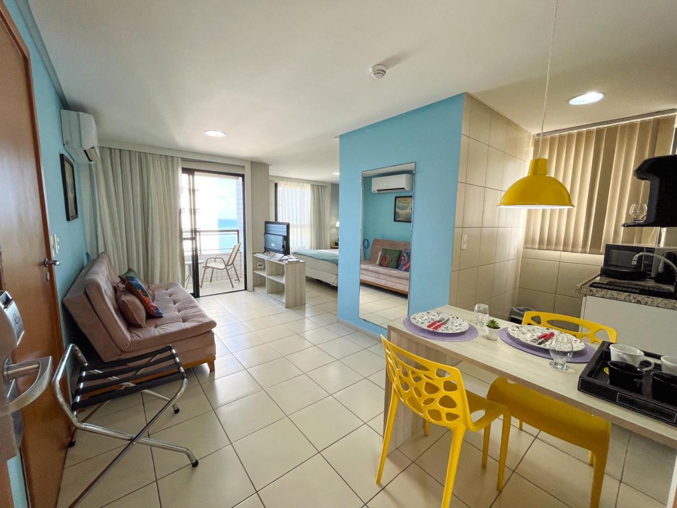 Ponta Negra Flats Confort Accommodations Vista Para O Mar Natal Exterior photo
